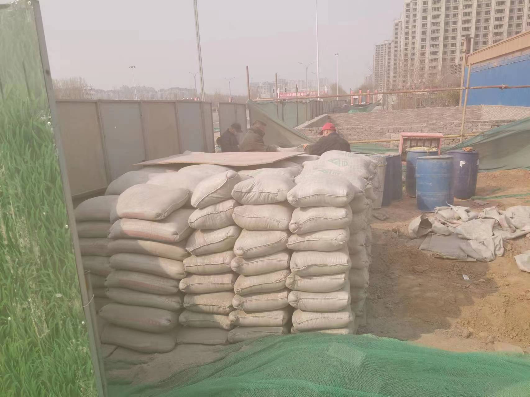 畜禽良种场房屋基础注浆